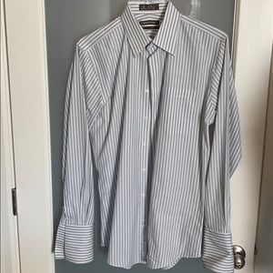 Nordstrom Trim Fit Long Sleeve Dress Shirt
